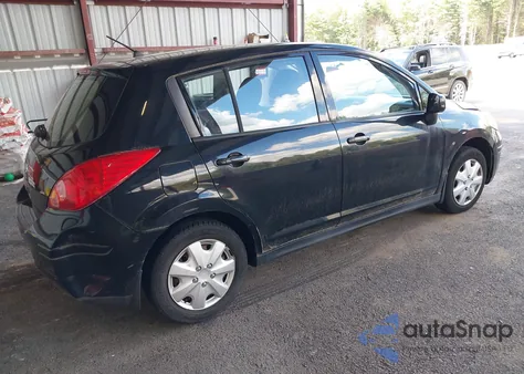 2008 Nissan Versa 1.8S из США, поврежденный, VIN 3N1BC13E28L376097